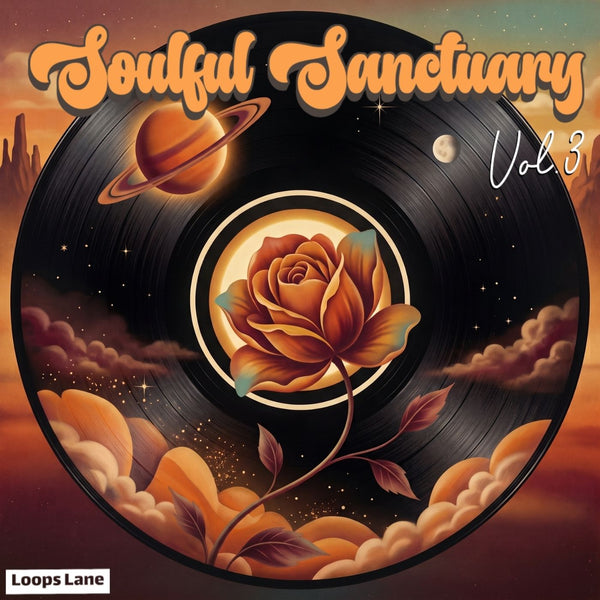 Soulful Sanctuary Vol. 3 cinematic soul sample pack for Hip-Hop and R&B producers